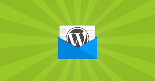 emailing wordpress