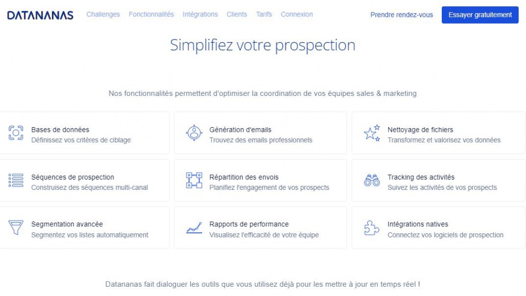 logiciel marketing automation datananas