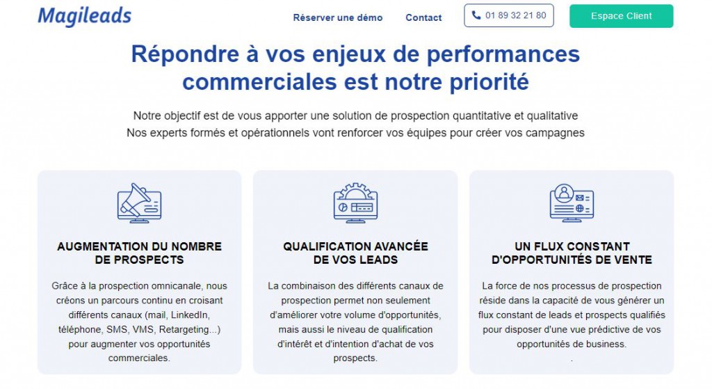 solution de prospection Magileads