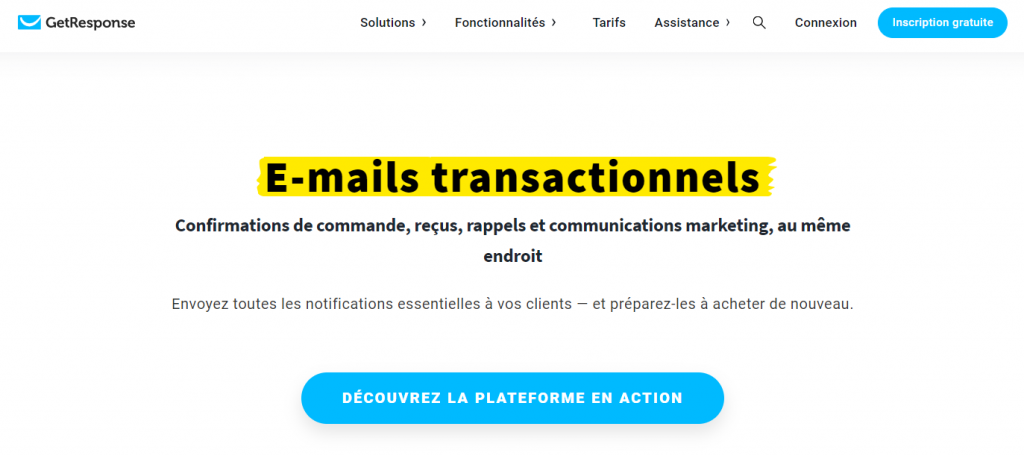 l'outil de routage emailing Getresponse