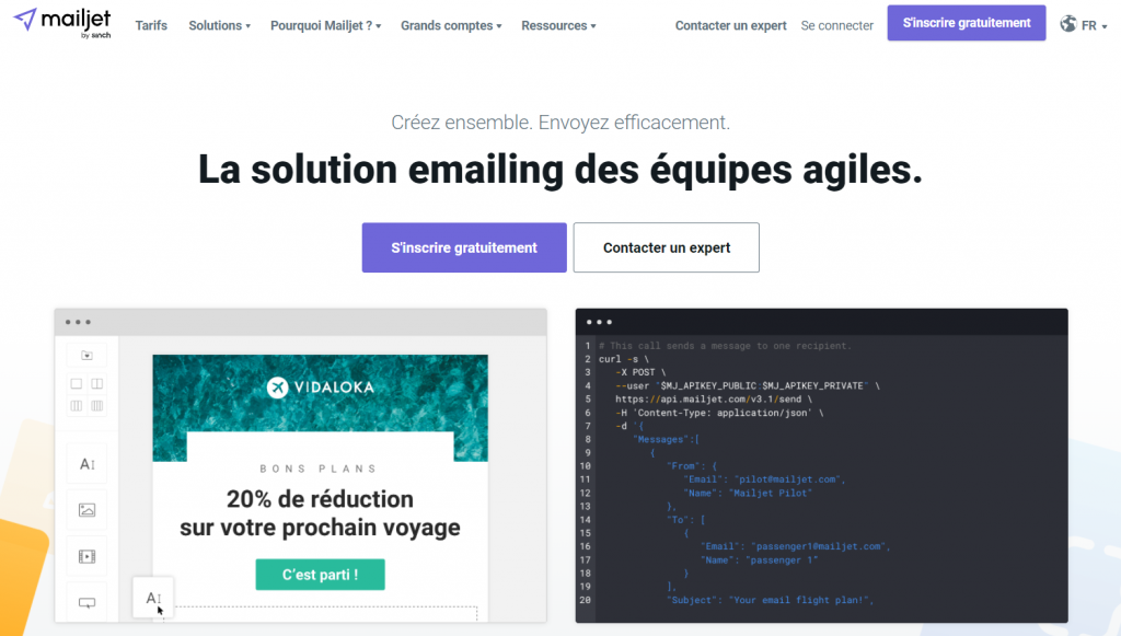 le routage emailing de Mailjet