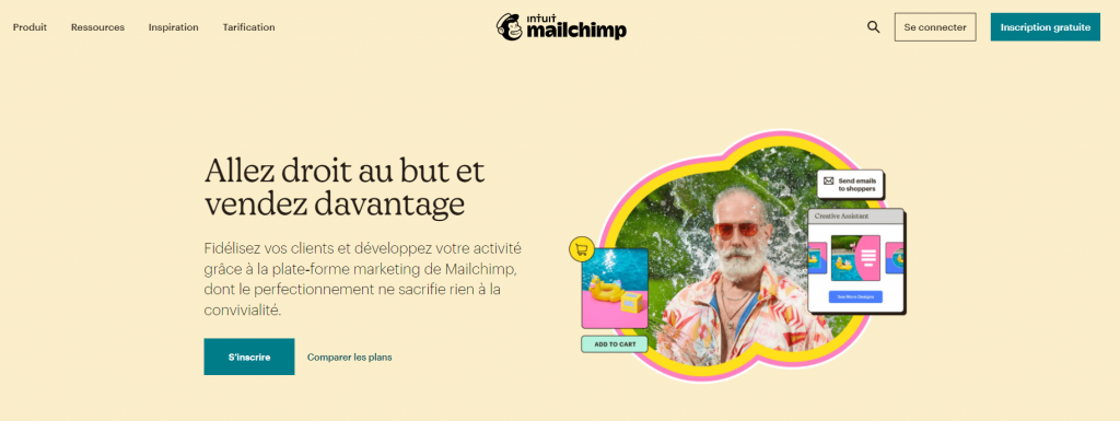 le plateforme la plus connue pour l'envoi d'emailing Mailchimp