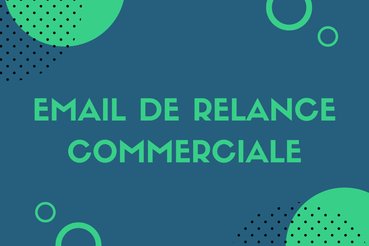 Email de relance commercial