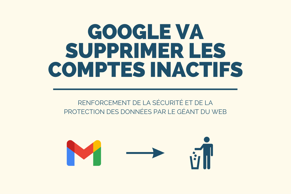 Google va supprimer des comptes inactifs en 2023